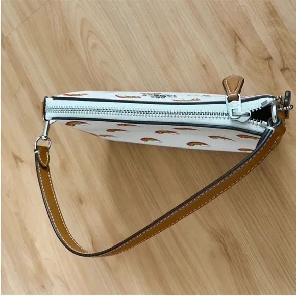 Coach Nolita 19 With Rainbow Print # CJ657 - Picture 6 of 9